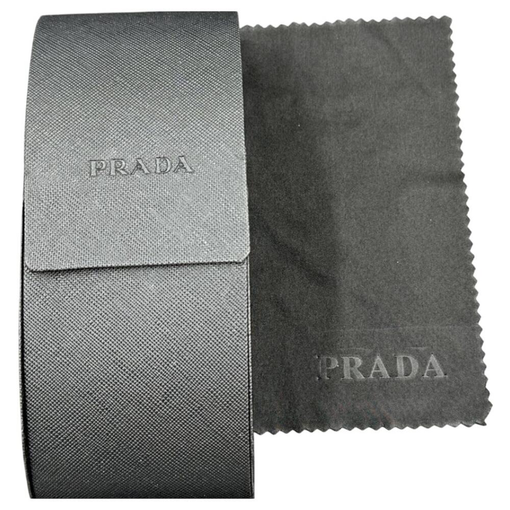 NEW Prada Rectangular Black Acetate Sunglasses (PRXX050) - Picture 6 of 6